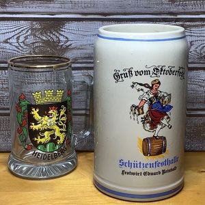 German beer steins from 1984 Octoberfest